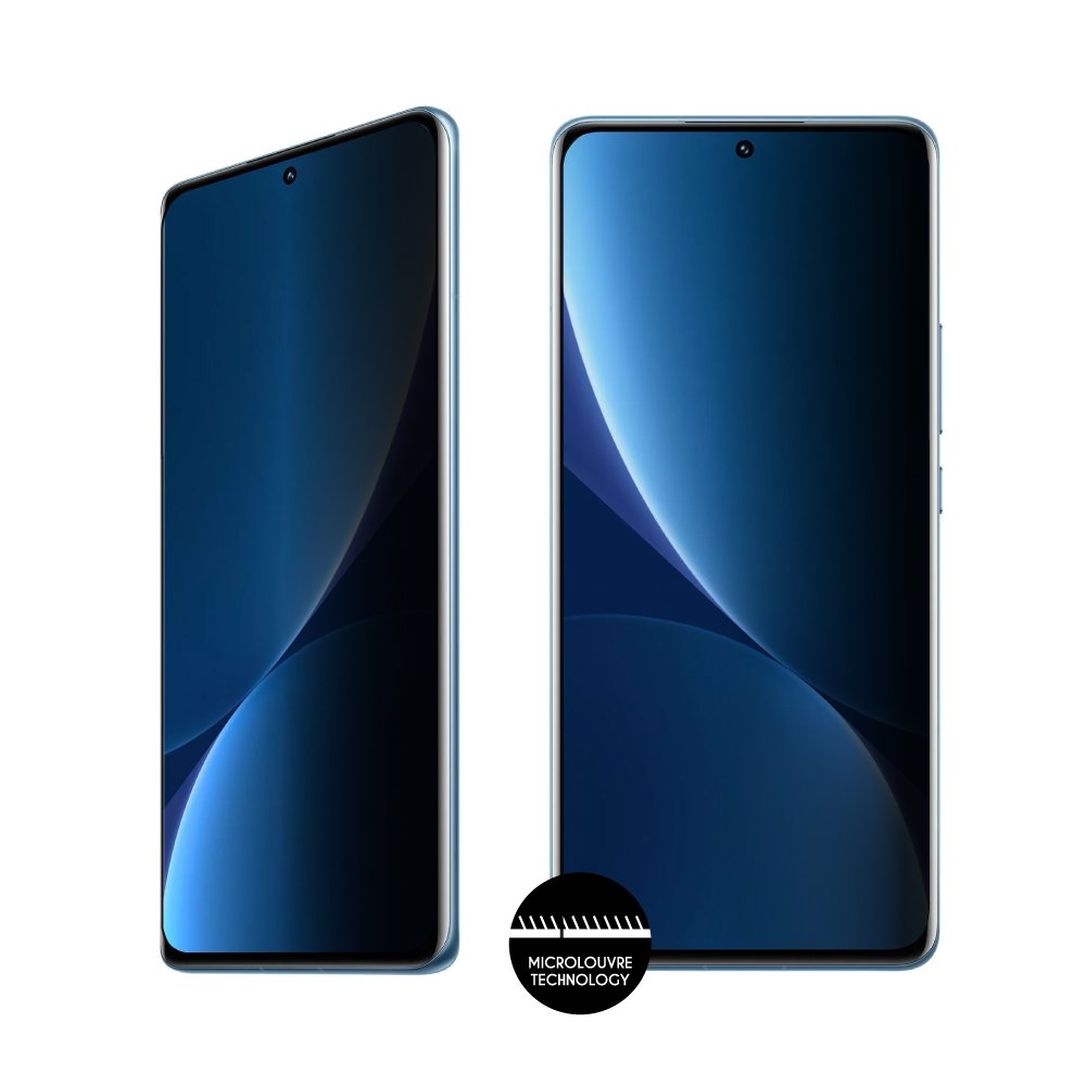 IDOL 1991 TEMPERED GLASS XIAOMI 12 PRO 5G 6.73" 9H 0.25mm PRIVACY ANTISPY SEMI CURVED FULL GLUE BLACK