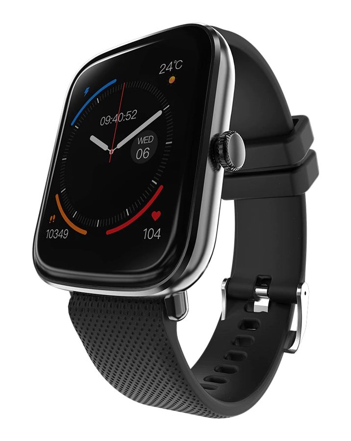 HIFUTURE smartwatch FutureFit Zone, 1.69", IP68, heart rate, μαύρο