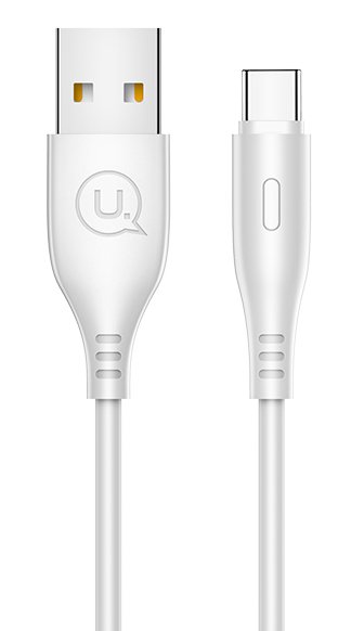 USAMS καλώδιο USB-C σε USB US-SJ267, 10W, 1m, λευκό
