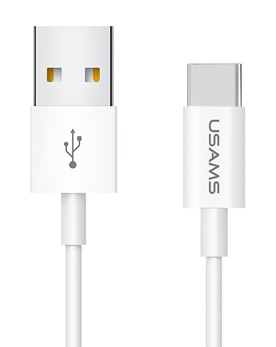 USAMS καλώδιο USB-C σε USB US-SJ285, 10W, 1m, λευκό