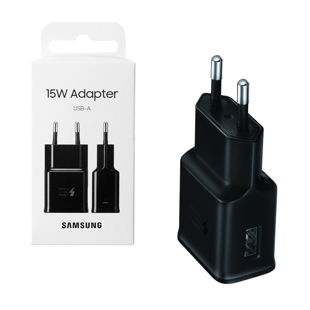 TRAVEL SAMSUNG EP-TA20EBE 15W USB 5V 2A/9V 1.67A BLACK PACKING OR