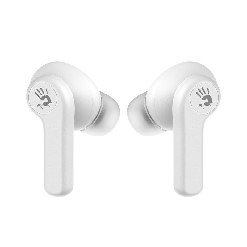 BLOODY BLUETOOTH STEREO M30 TWS HEADSET V5.0 IPX4 ΑΔΙΑΒΡΟΧΑ ΜΕ ΘΗΚΗ ΦΟΡΤΙΣΗΣ - ΜΕΤΑΦΟΡΑΣ WHITE GR