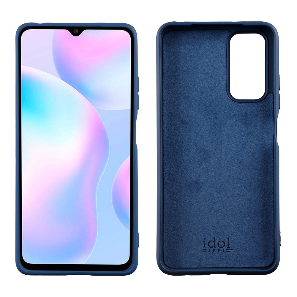 IDOL 1991 ΘΗΚΗ XIAOMI REDMI NOTE 11/REDMI NOTE 11S 6.43" VELVET TPU 4 SIDE CAMERA GUARD BLUE