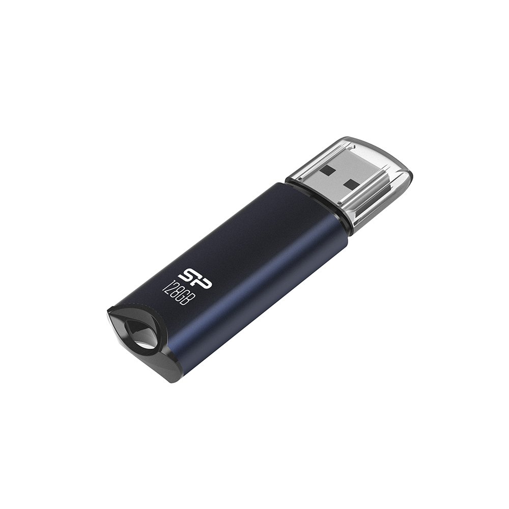 SILICON POWER USB FLASH DRIVE 128GB USB 3.2 MARVEL M02 SP128GBUF3M02V1B BLUE