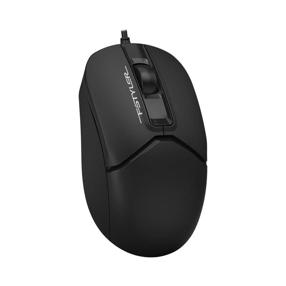 A4 TECH FSTYLER ΕΝΣΥΡΜΑΤΟ ΠΟΝΤΙΚΙ FM12S WIRED MOUSE 1200 DPI ΑΘΟΡΥΒΟ CLICK BLACK GR
