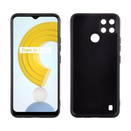IDOL 1991 ΘΗΚΗ REALME C21Y/C25Y 6.5" VELVET TPU 4 SIDE BLACK