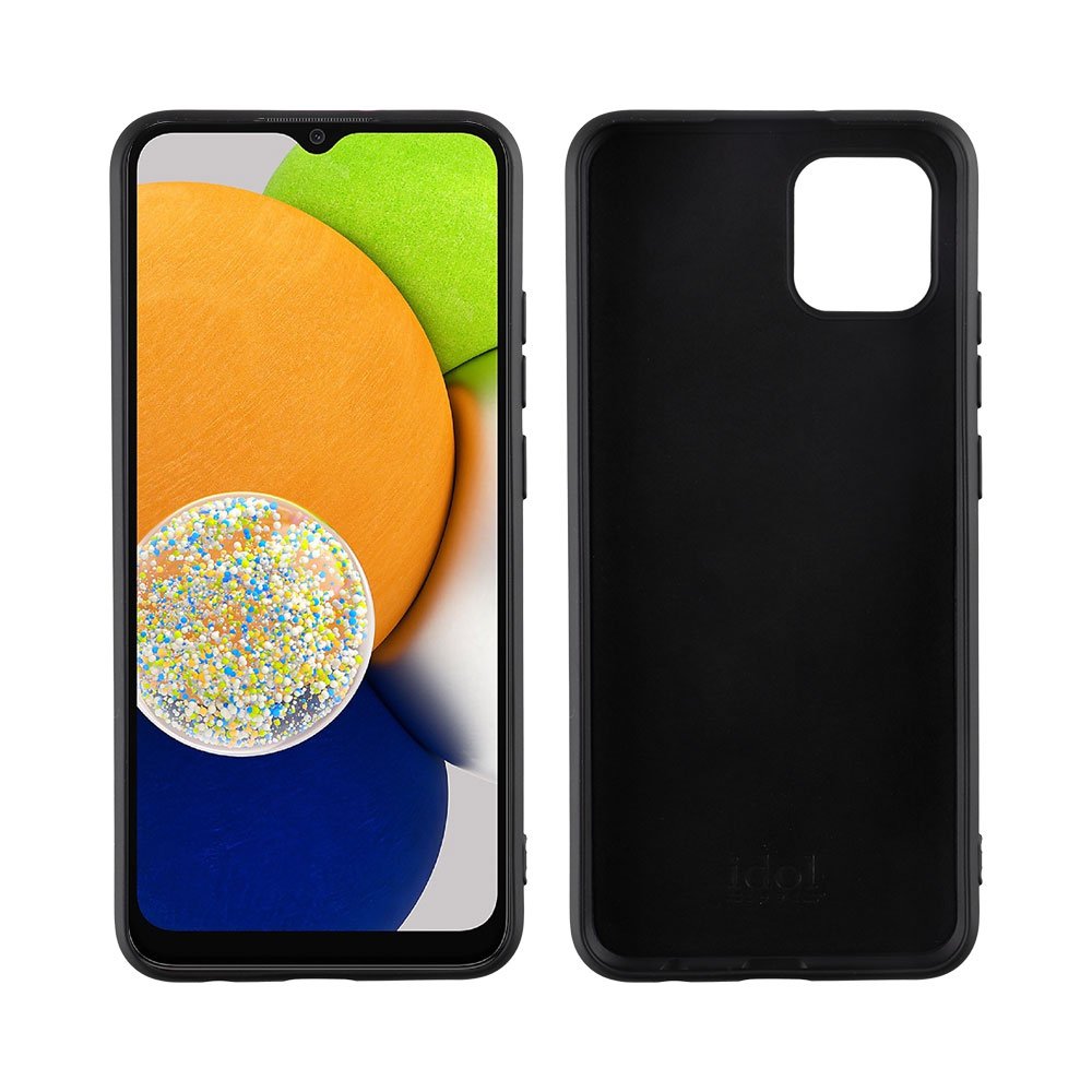 IDOL 1991 ΘΗΚΗ SAMSUNG A03 A035 6.5" VELVET TPU 4 SIDE BLACK