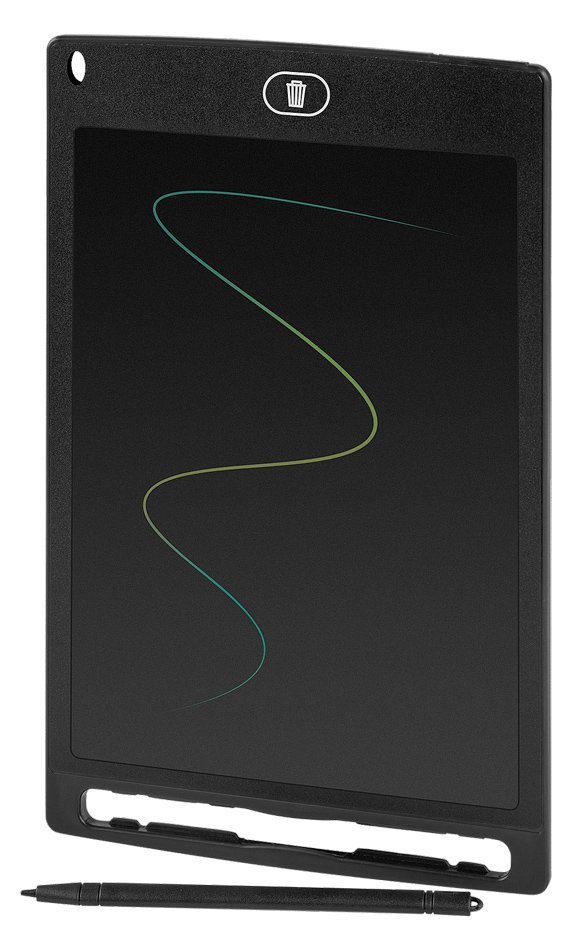 REBEL tablet ζωγραφικής με οθόνη LCD ZAB2001, 8.5", multicolor, μαύρο