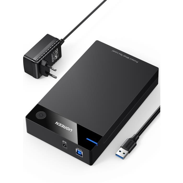 Enclosure 2,5''/3,5'' SATA USB 3.0 UGREEN US222 50422 10