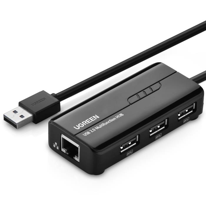 USB 2.0 to 1 Fast Ethernet with 3xUSB 2.0 UGREEN 20264 10