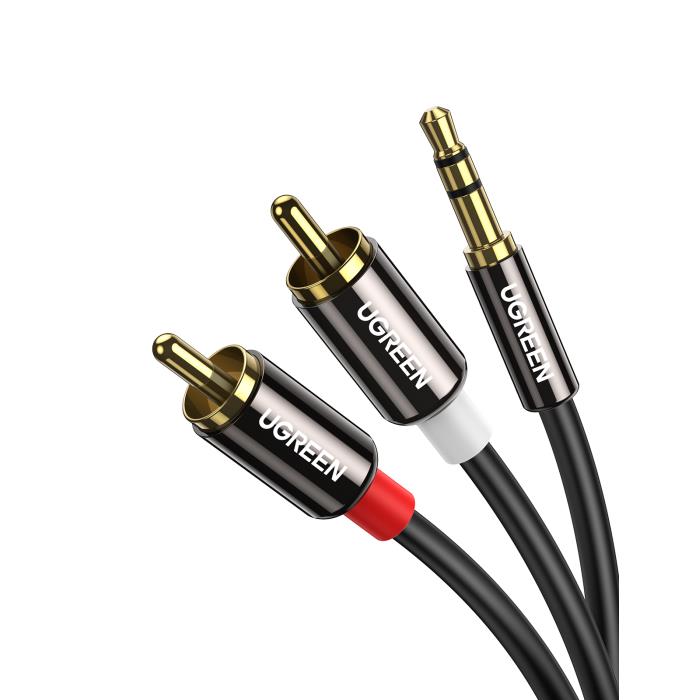 Cable Audio 3.5mm M/2xRCA M 5m UGREEN AV116 10591 10