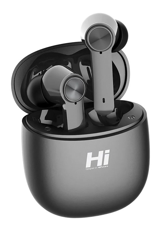 HIFUTURE earphones με θήκη φόρτισης FlyBuds Pro, True Wireless, μαύρα