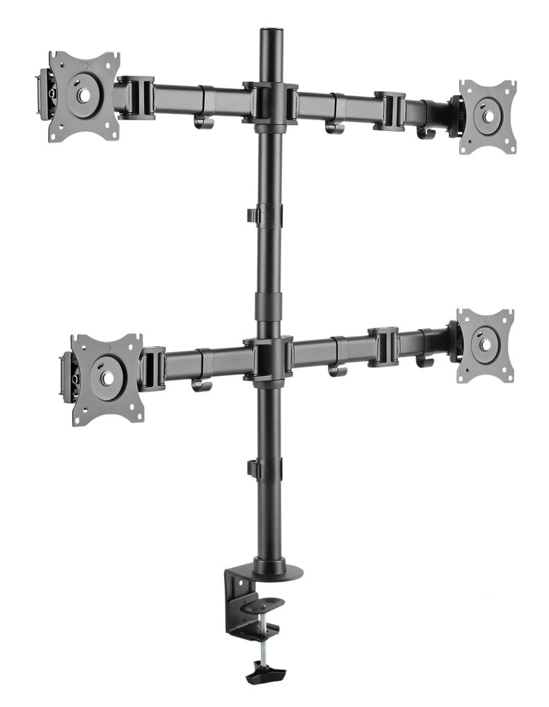 ITECHMOUNT βάση γραφείου MBS-22F για 4 οθόνες 13"-27", 8kg ανά οθόνη