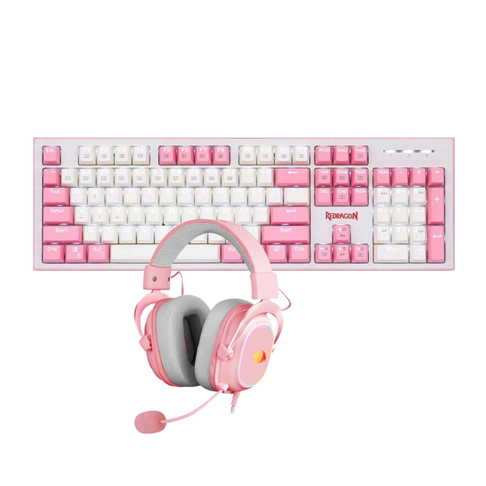 Gaming Πακέτο - Redragon KH1 Pink 2in1 Combo