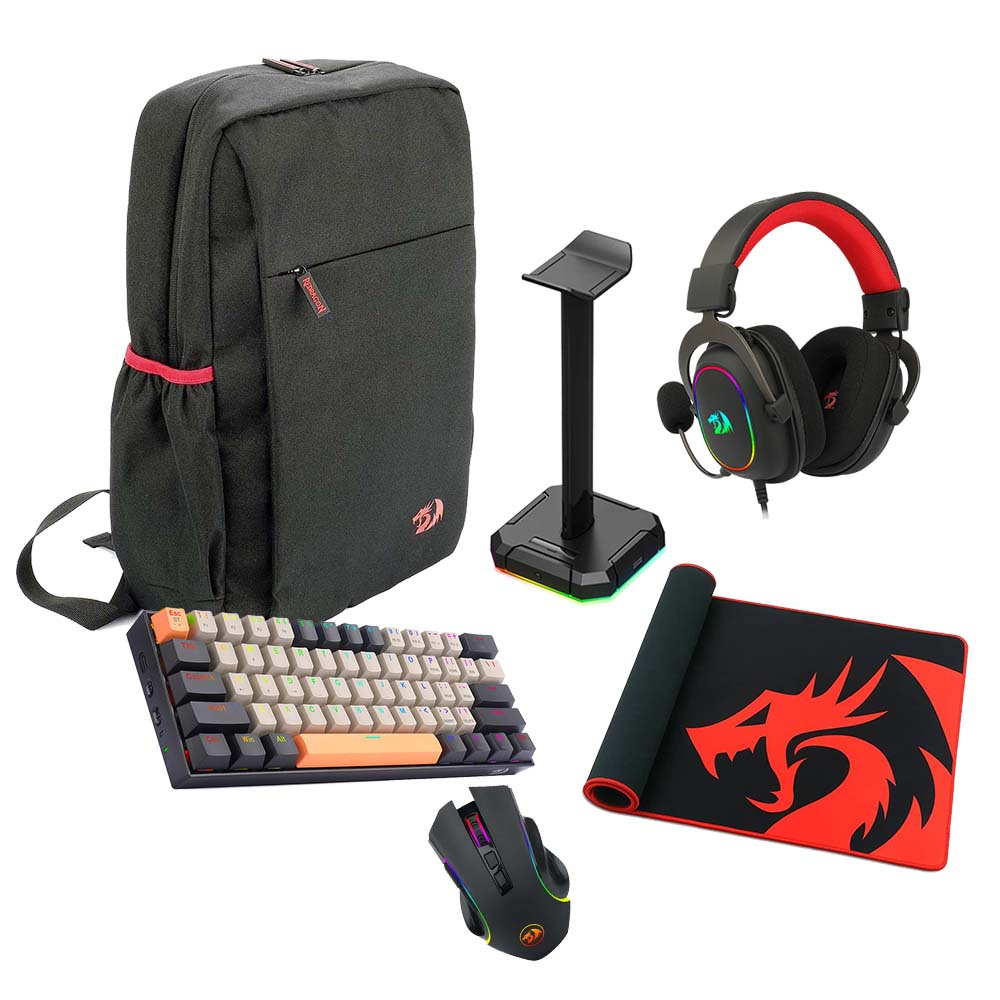 Gaming Πακέτο - Redragon Wireless VS6 Elite Pro+ 6in1 Combo