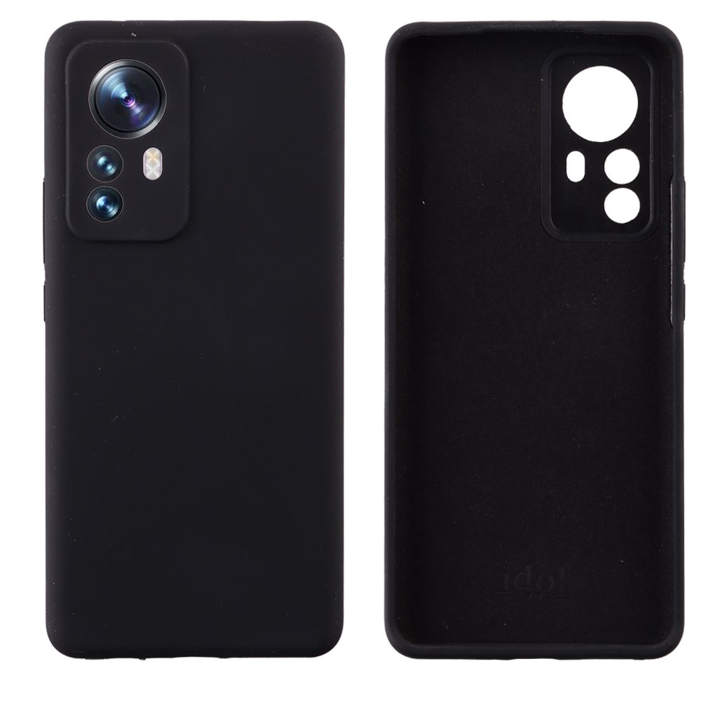IDOL 1991 ΘΗΚΗ XIAOMI 12 PRO 6.73" VELVET ELITE TPU 4 SIDE FULL CAMERA PROTECTION BLACK