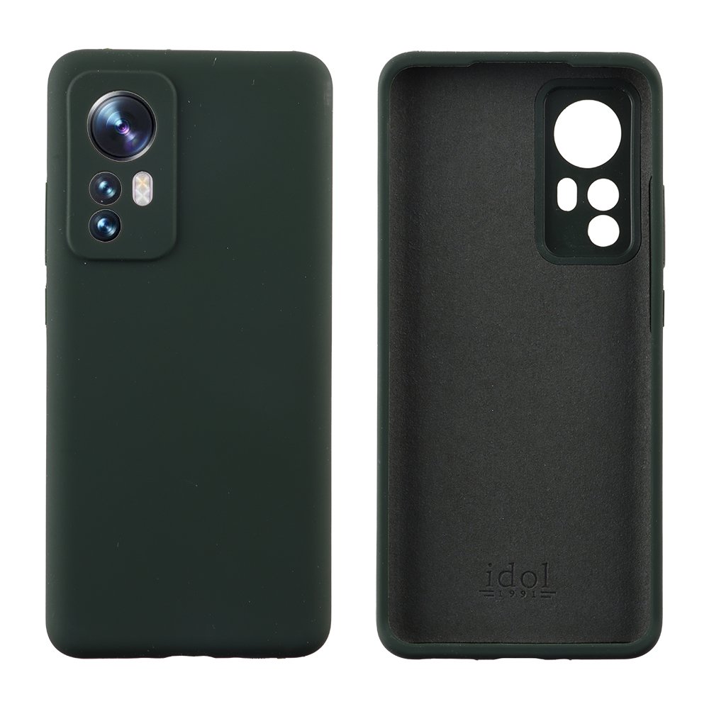 IDOL 1991 ΘΗΚΗ XIAOMI 12 PRO 6.73" VELVET ELITE TPU 4 SIDE FULL CAMERA PROTECTION DARK GREEN