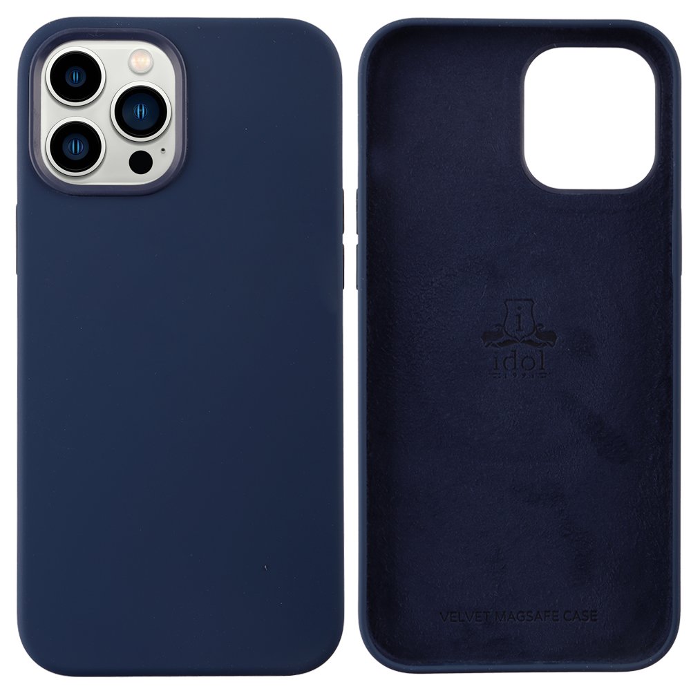 IDOL 1991 ΘΗΚΗ IPHONE 13 PRO MAX 6.7" VELVET MAGSAFE TPU CAMERA GUARD BLUE
