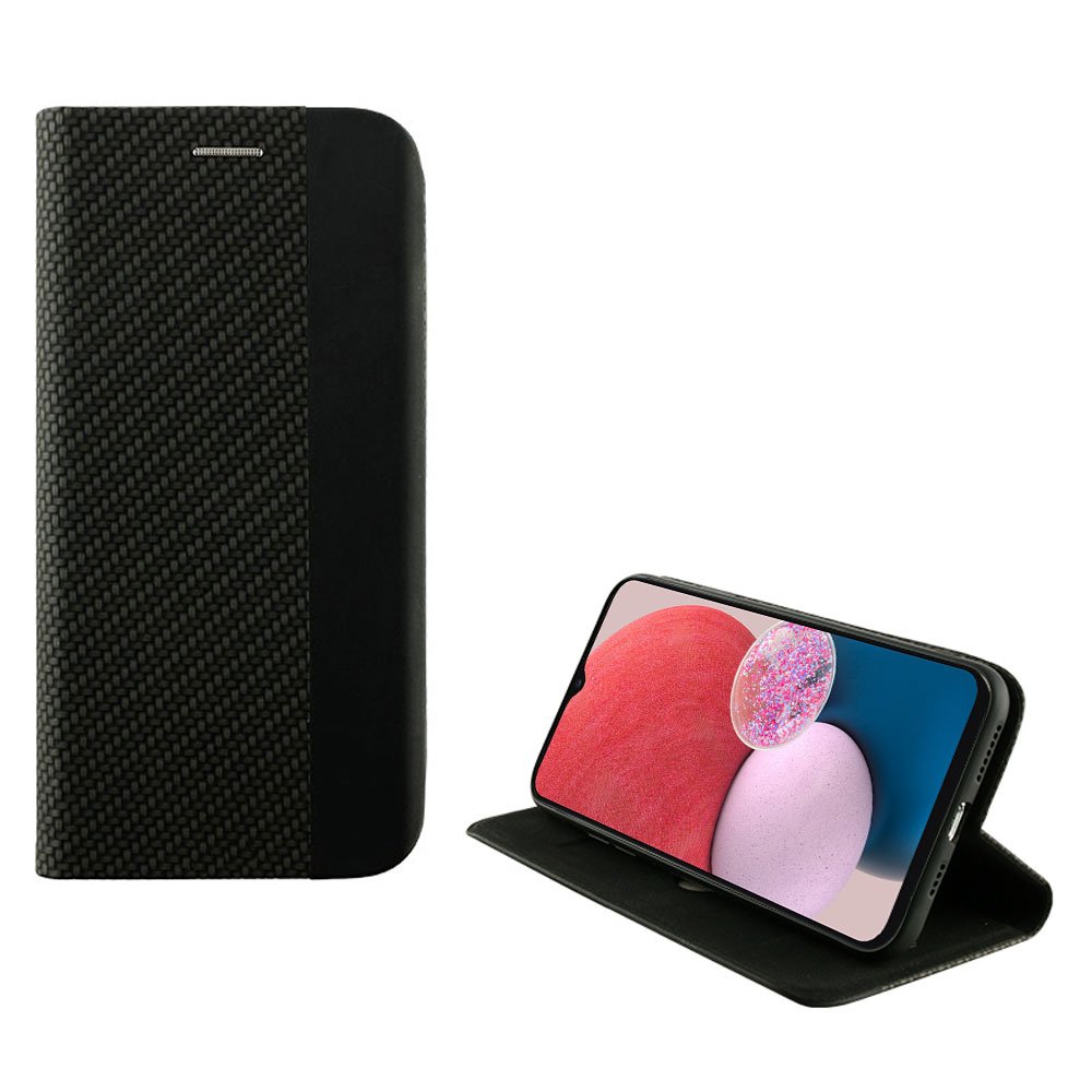 IDOL 1991 ΘΗΚΗ SAMSUNG A33 5G A336 6.4" ELITE ANTI-RFID BOOK STAND BLACK