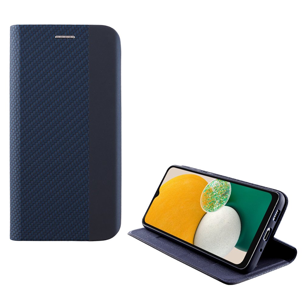 IDOL 1991 ΘΗΚΗ SAMSUNG A33 5G A336 6.4" ELITE ANTI-RFID BOOK STAND BLUE