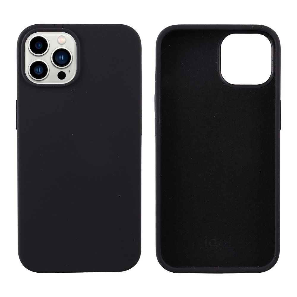 IDOL 1991 ΘΗΚΗ IPHONE 14 6.1" VELVET ELITE TPU 4 SIDE CAMERA GUARD BLACK
