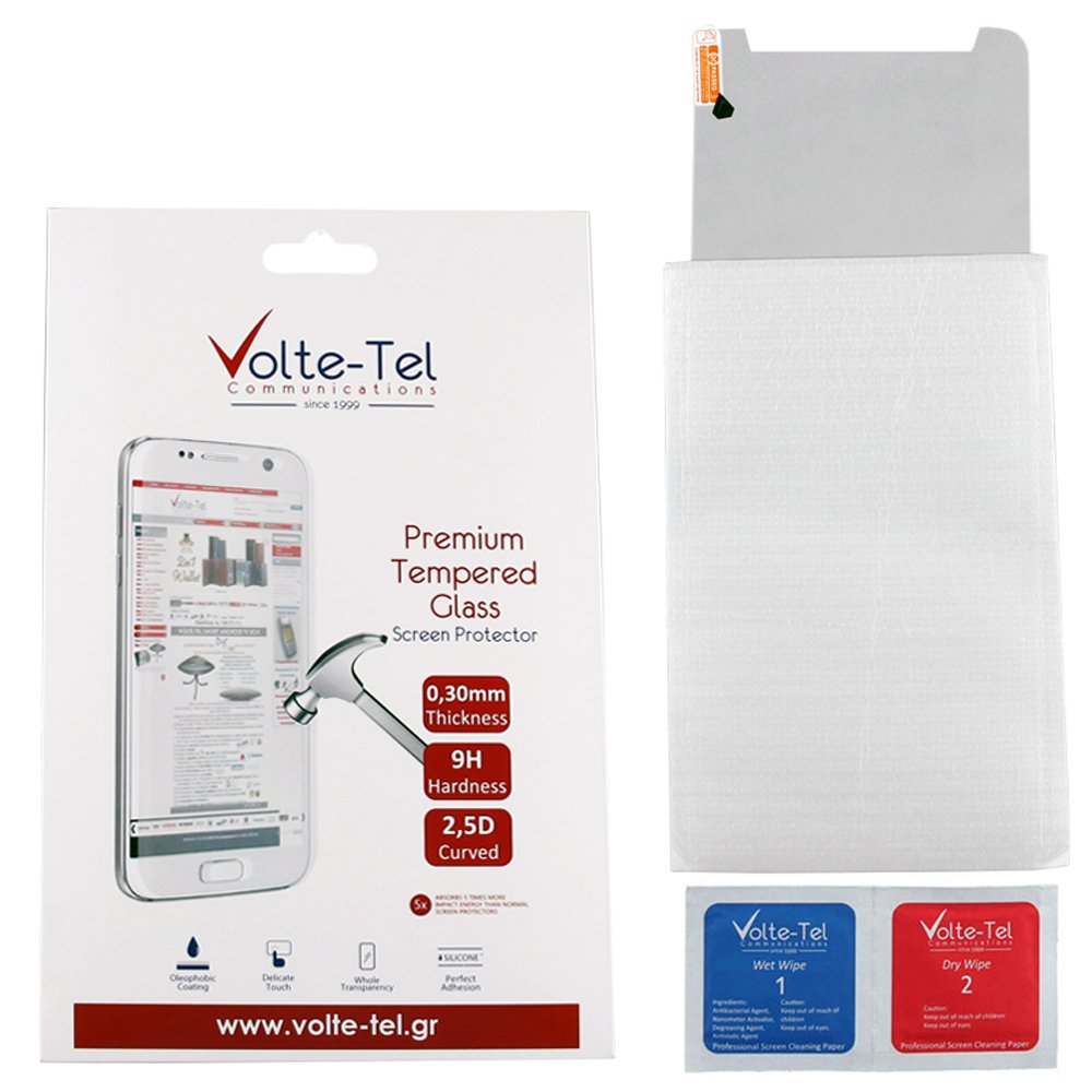VOLTE-TEL TEMPERED GLASS ALCATEL 1T-10 2020 8092 10.0" 9H 0.30mm 2.5D FULL GLUE