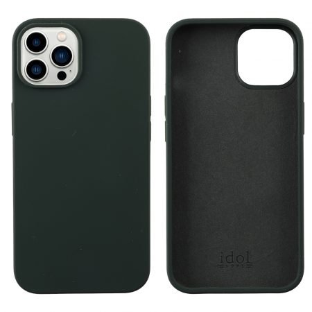 IDOL 1991 ΘΗΚΗ IPHONE 14 6.1" VELVET ELITE TPU 4 SIDE CAMERA GUARD DARK GREEN