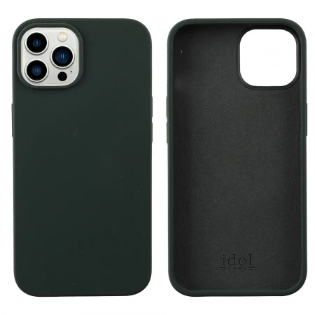 IDOL 1991 ΘΗΚΗ IPHONE 14 6.1" VELVET ELITE TPU 4 SIDE CAMERA GUARD DARK GREEN