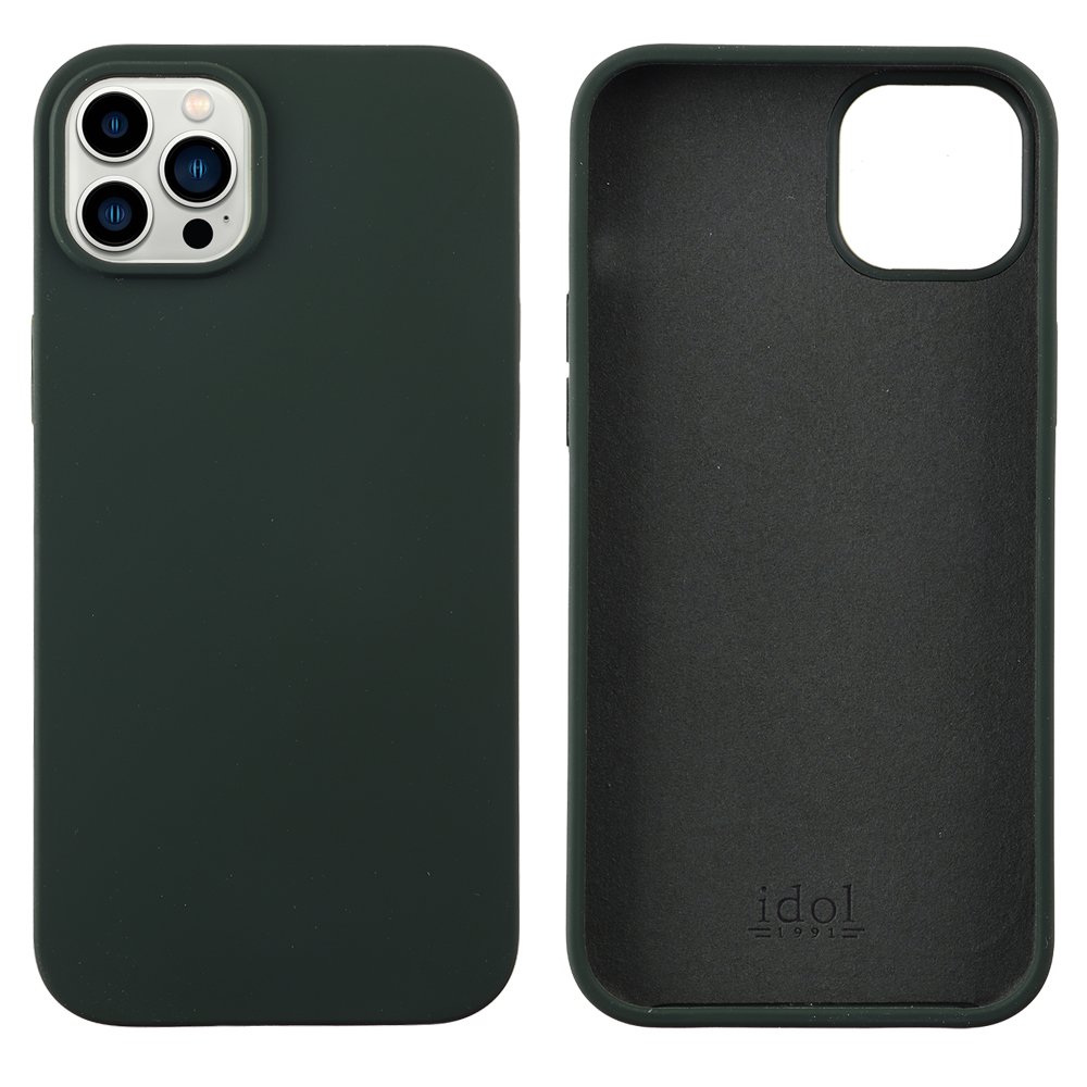IDOL 1991 ΘΗΚΗ IPHONE 14 PLUS 6.7" VELVET ELITE TPU 4 SIDE CAMERA GUARD DARK GREEN