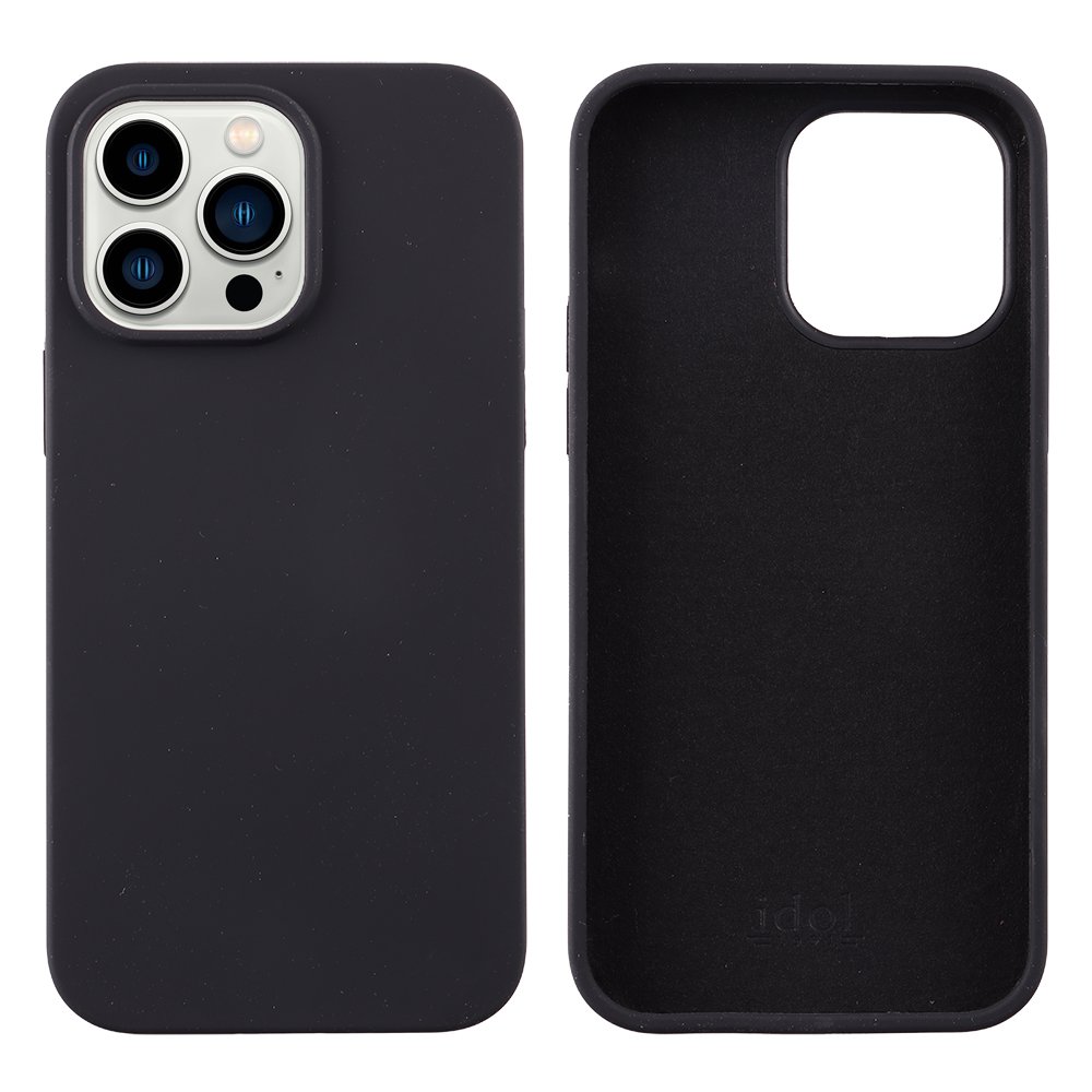 IDOL 1991 ΘΗΚΗ IPHONE 14 PRO MAX 6.7" VELVET ELITE TPU 4 SIDE CAMERA GUARD BLACK