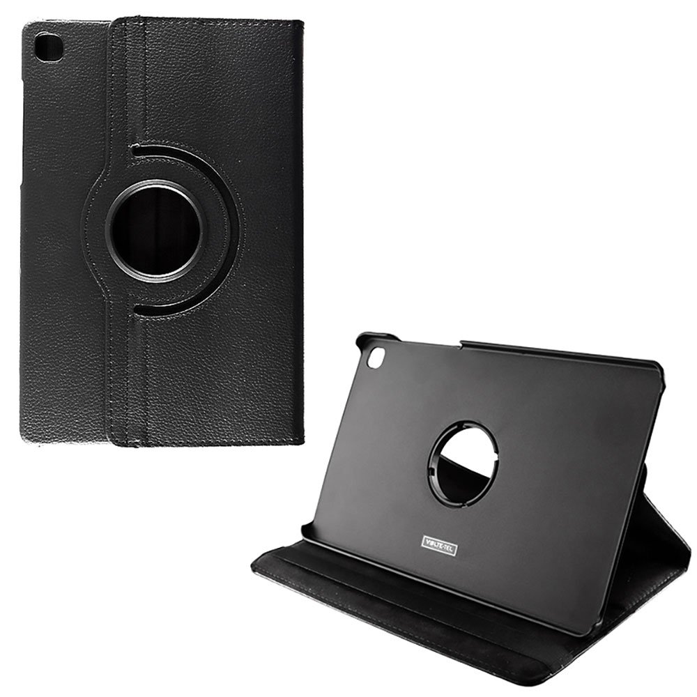 VOLTE-TEL ΘΗΚΗ SAMSUNG X200 TAB A8/X205 TAB A8 LTE 10.5" LEATHER BOOK ROTATING STAND BLACK