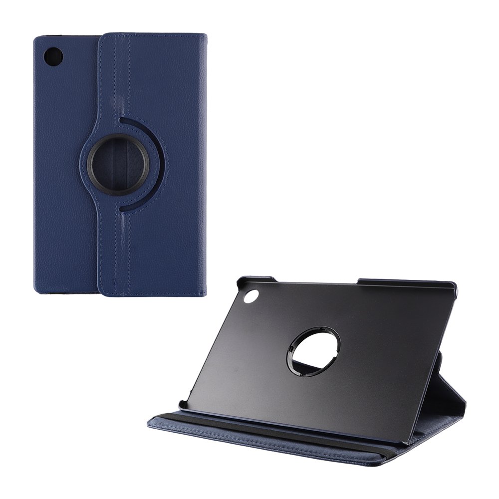 VOLTE-TEL ΘΗΚΗ SAMSUNG X200 TAB A8/X205 TAB A8 LTE 10.5" LEATHER BOOK ROTATING STAND BLUE