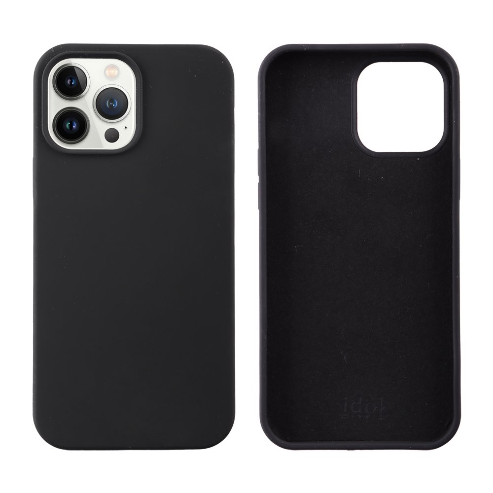IDOL 1991 ΘΗΚΗ IPHONE 13 PRO MAX 6.7" VELVET ELITE TPU 4 SIDE CAMERA GUARD BLACK