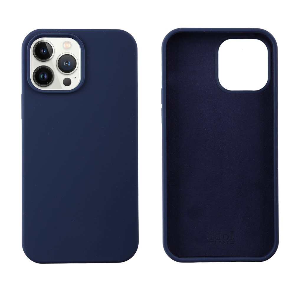 IDOL 1991 ΘΗΚΗ IPHONE 13 PRO MAX 6.7" VELVET ELITE TPU 4 SIDE CAMERA GUARD BLUE