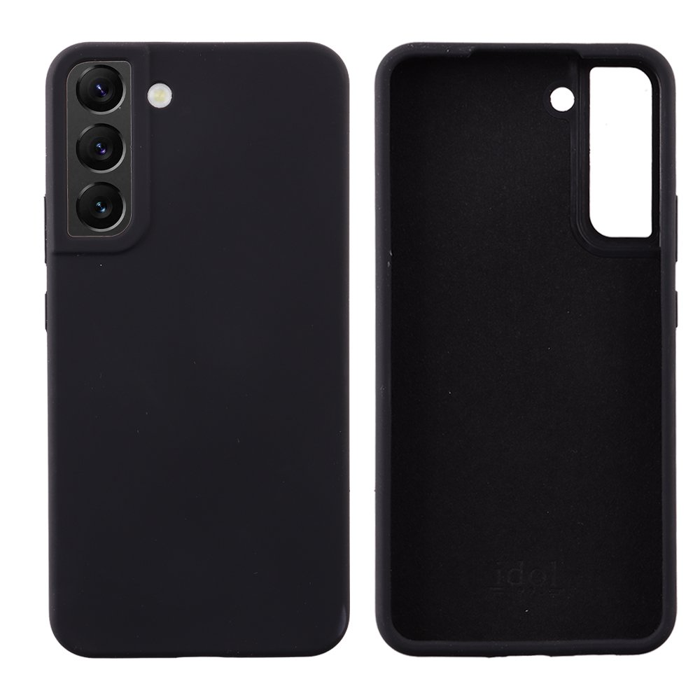 IDOL 1991 ΘΗΚΗ SAMSUNG S22 PLUS 5G S906 6.6" VELVET ELITE TPU 4 SIDE CAMERA GUARD BLACK