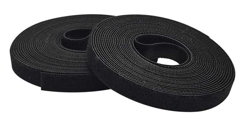 POWERTECH ταινία τύπου velcro πολλαπλών χρήσεων, 25mm, 25m, μαύρο