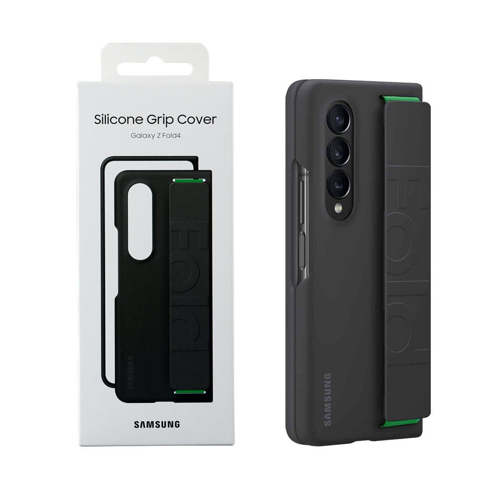 ΘΗΚΗ SAMSUNG GALAXY Z FOLD 4 5G F936 SILICONE GRID COVER EF-GF936TBEGWW BLACK PACKING OR
