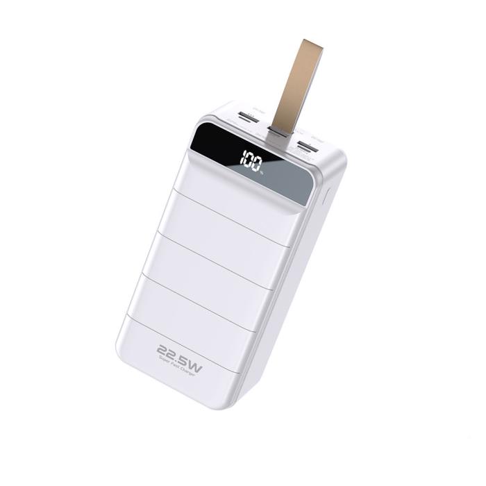 Power Bank WK 60000mAh MINRE PD20W+3xQC3.0 22.5W White WP-269 0