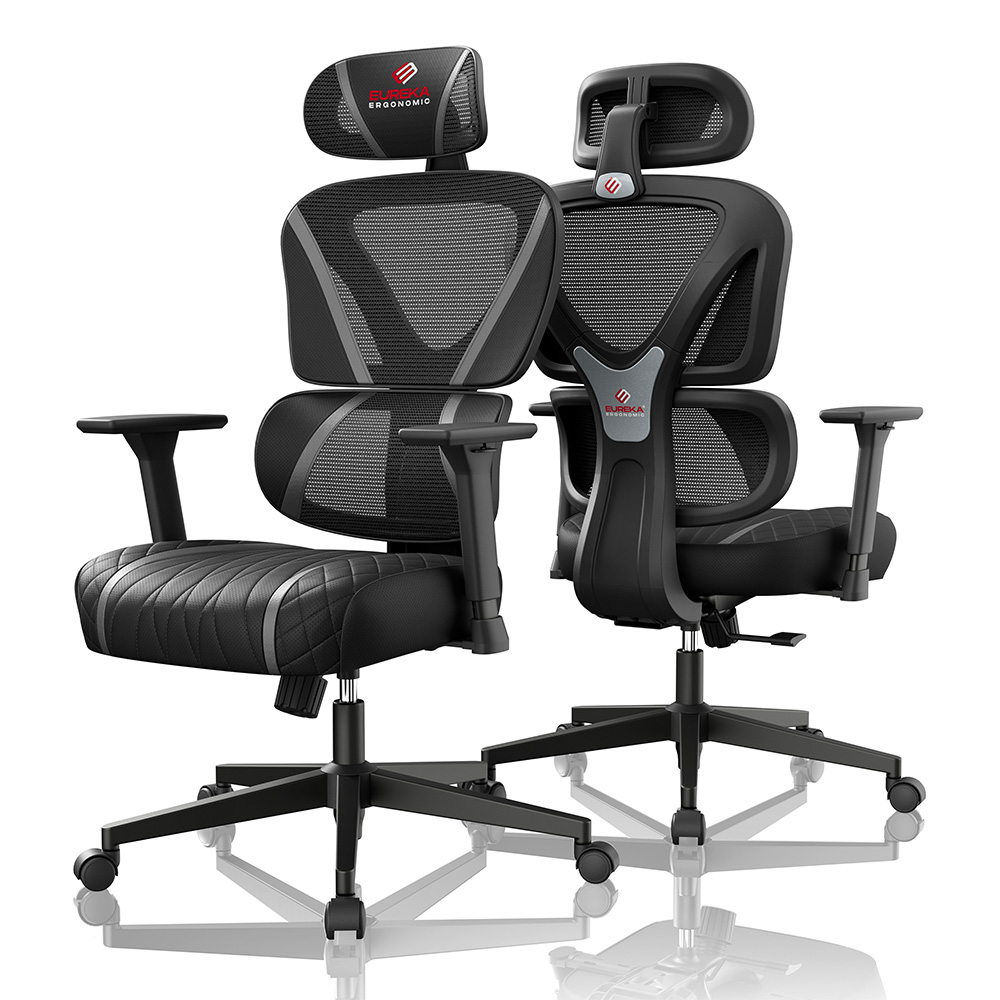 Gaming Γραφείο - Eureka Ergonomic® ERK-ES71-B-UK-V3 180x60x75εκ.
