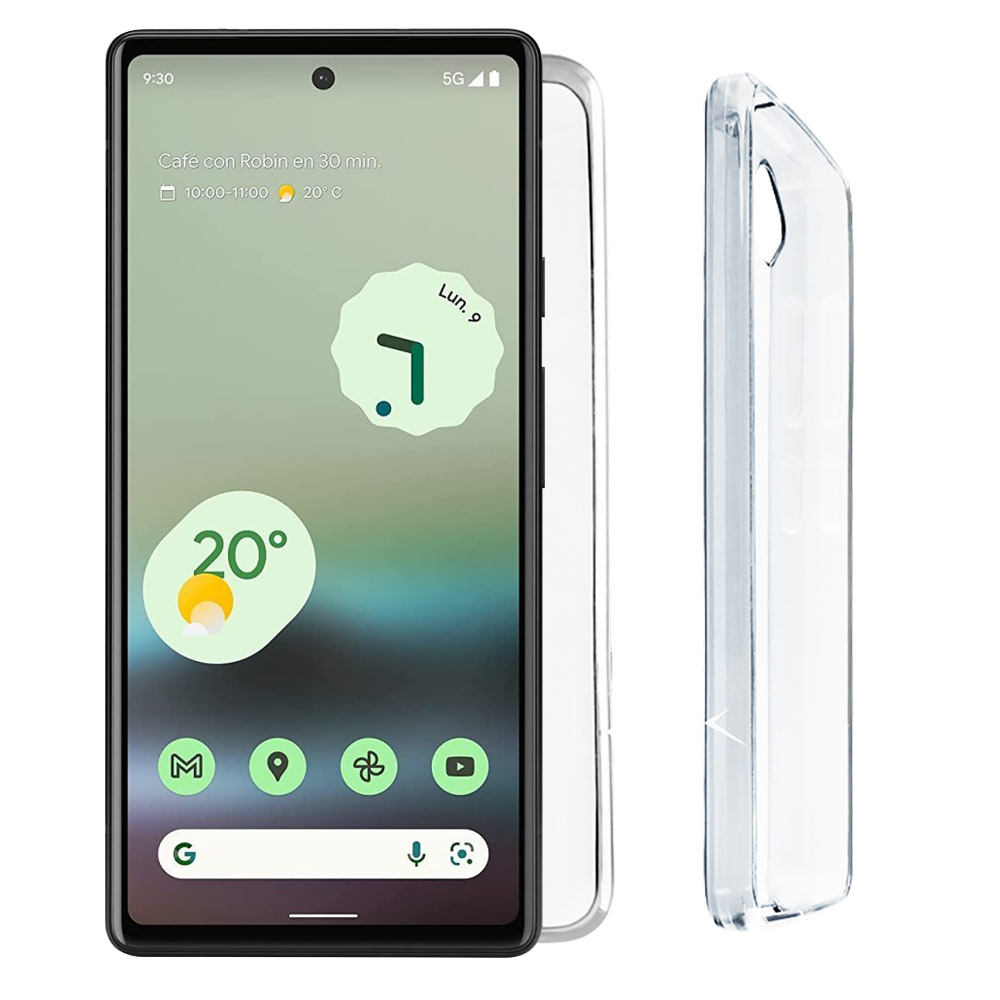 VOLTE-TEL ΘΗΚΗ GOOGLE PIXEL 6A 6.1" SLIMCOLOR AIR TPU CAMERA GUARD ΔΙΑΦΑΝΗ