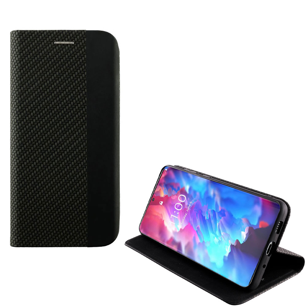 IDOL 1991 ΘΗΚΗ SAMSUNG S23 ULTRA 5G S918 6.8" ELITE ANTI-RFID BOOK STAND BLACK