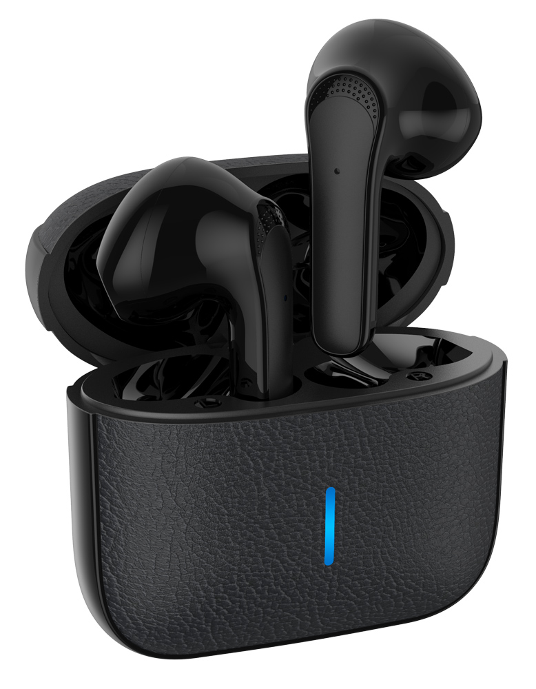 YISON earphones με θήκη φόρτισης TWS-T11, True Wireless, μαύρα