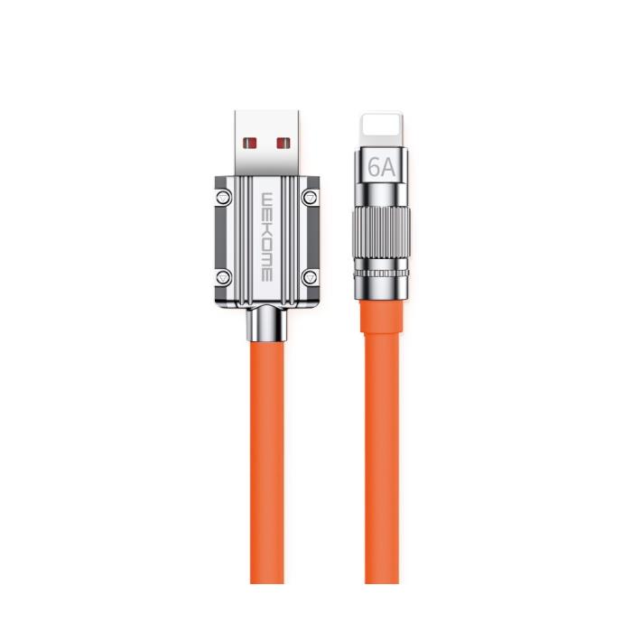 Charging Cable WK i6 Orange 1m WDC-186 6A 0