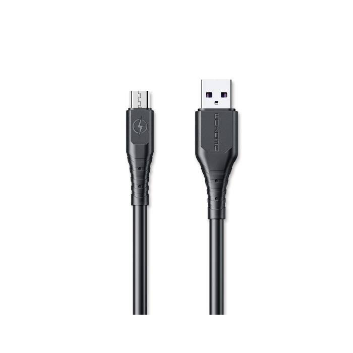 Charging Cable WK Micro Wargod Black 2m WDC-152 6A 0