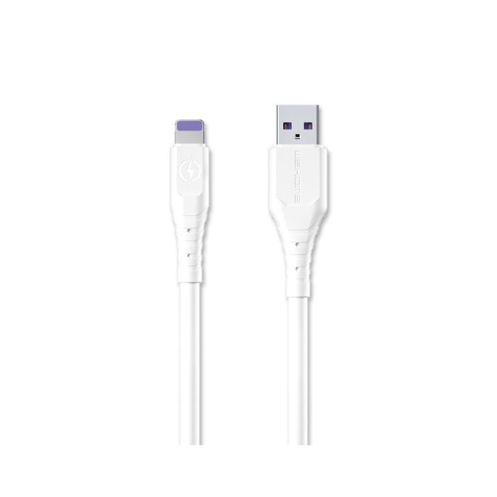 Charging Cable WK i6 Wargod White 2m WDC-152 6A 0