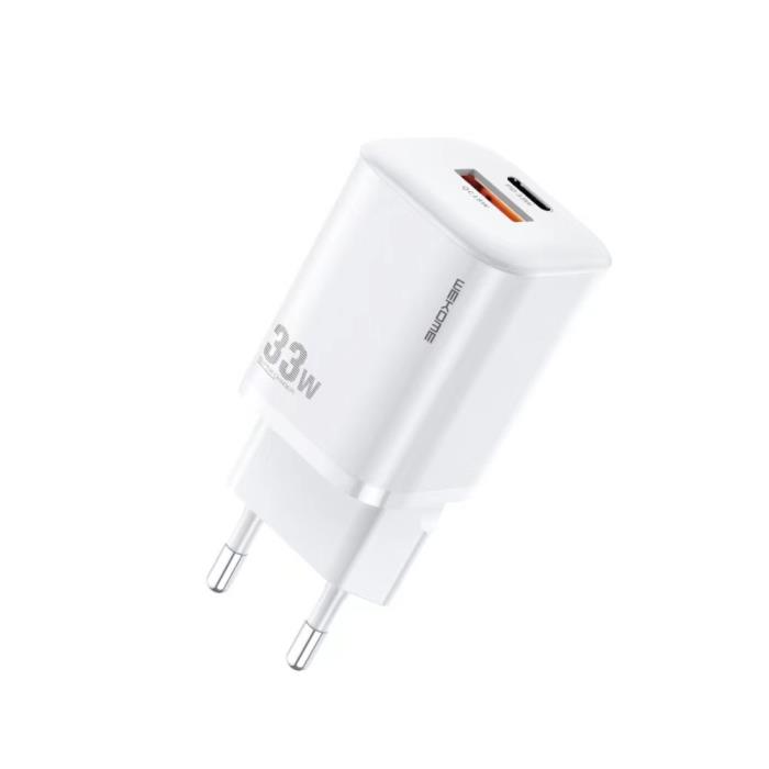 Charger GaN WK 33W PD+QC3.0 White WP-U140 0
