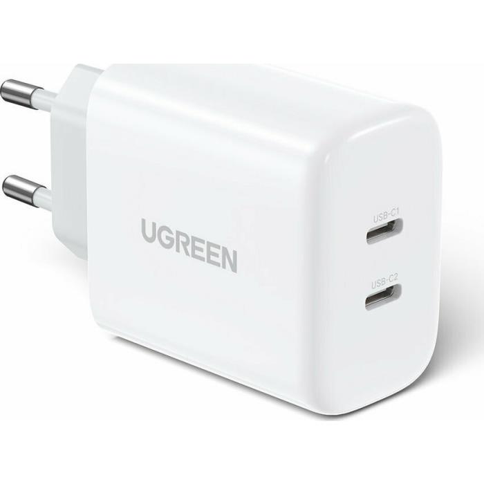 Charger UGREEN CD243 40W Dual PD White 10343 0