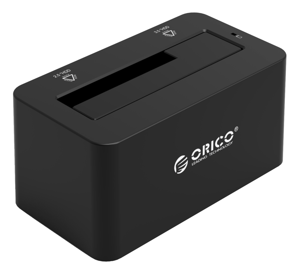 ORICO docking station 6619US3-V1, 2.5/3.5" HDD/SSD, 5Gbps, UASP, μαύρο