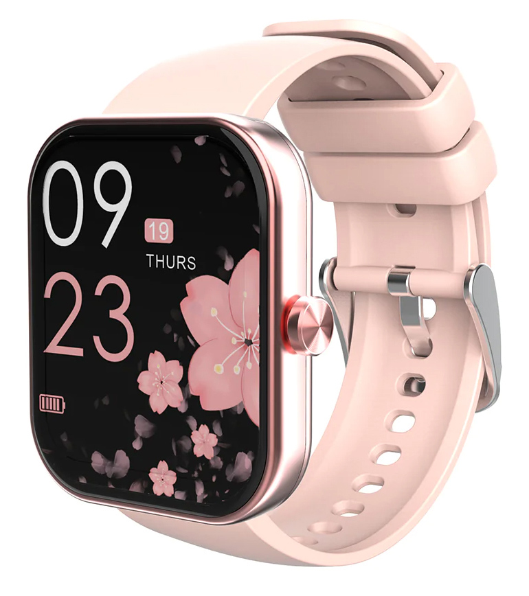 HIFUTURE smartwatch FutureFit Ultra 2, 1.85", IP68, heart rate, ροζ