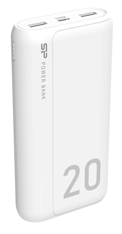 SILICON POWER power bank GS15, 20000mAh, 2x USB, 2.1A, λευκό